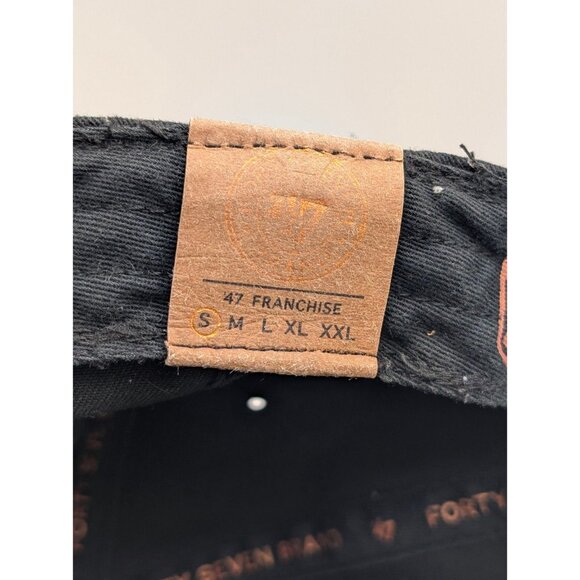 Cincinnati Bengals Hat Logo ‘47 Brand Fitted Small Hat NFL Black Tiger Logo - Picture 5 of 6